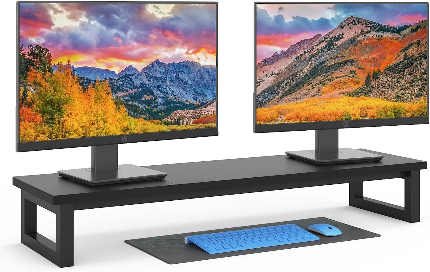 Dual Monitor Stand Riser - 2 Monitors 39Inch