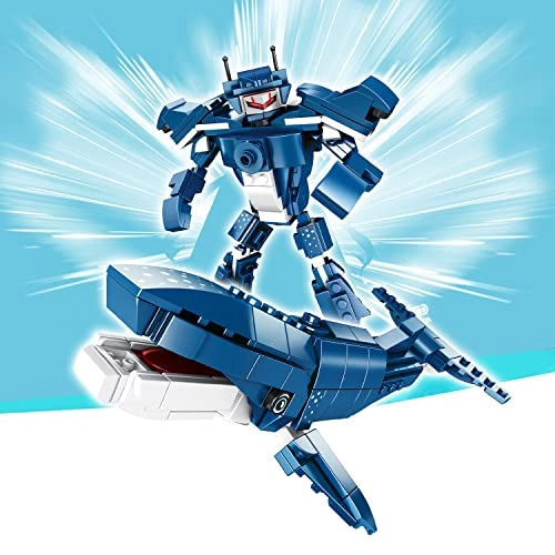 Sea Creatures Building Toy - Blue Whale 219 pcs