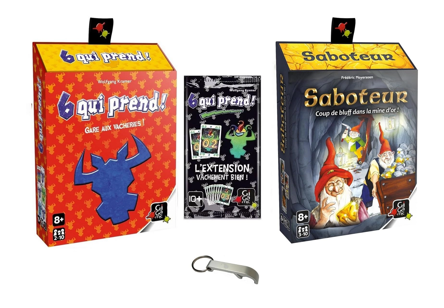 Blumie Shop Saboteur - Card Game + 6 Takes + Cow Well Extension + Decap