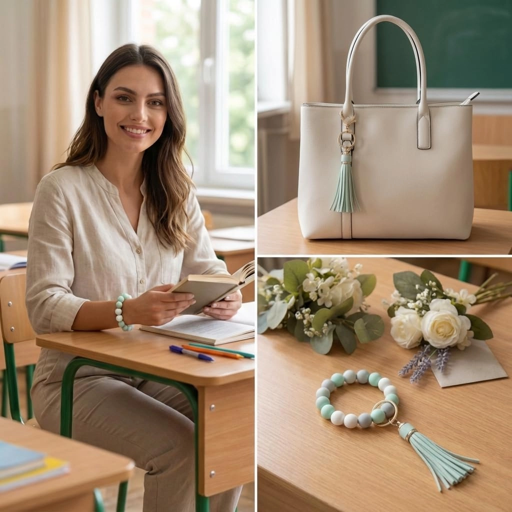 Key Ring Bracelet - Car