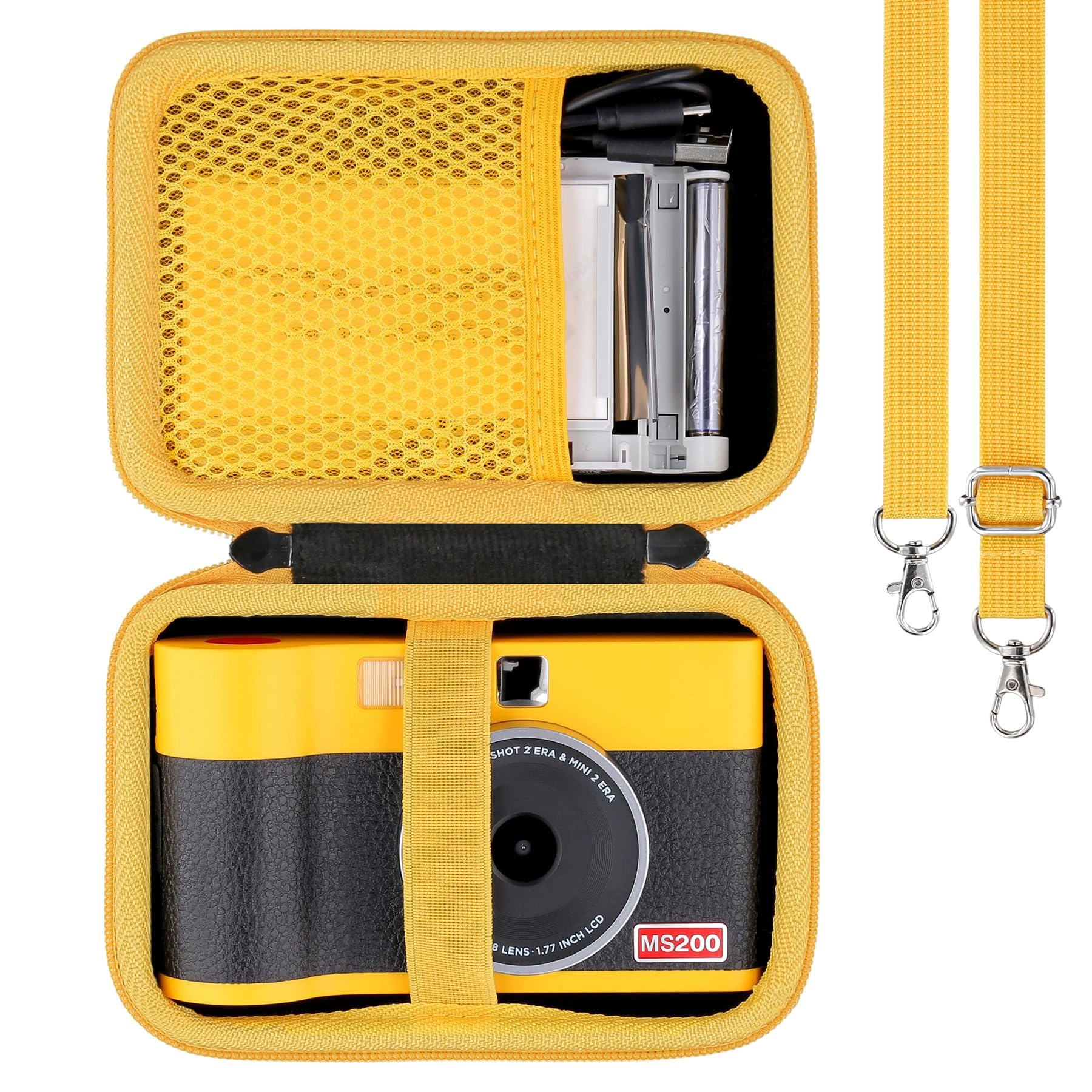 khanka Hard Travel Case Replacement - KODAK Mini Shot 2 ERA/KODAK Mini 2 ERA/Mini Shot 2 ERA Retro 4PASS 2-in-1 Instant Camera and Photo Printer Hard