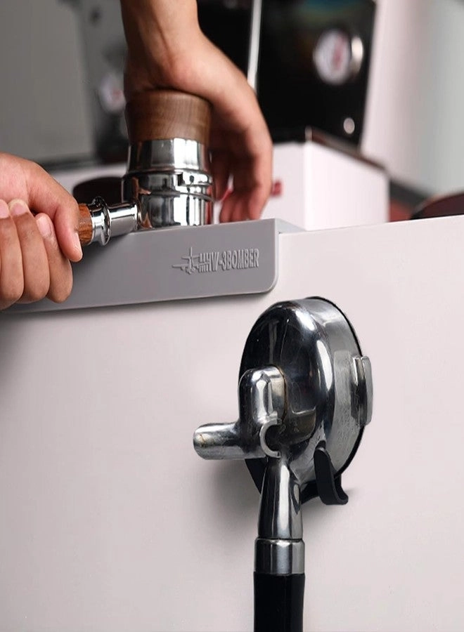 Portafilter Tamper Holder - Black Wall Mounted Magnetic