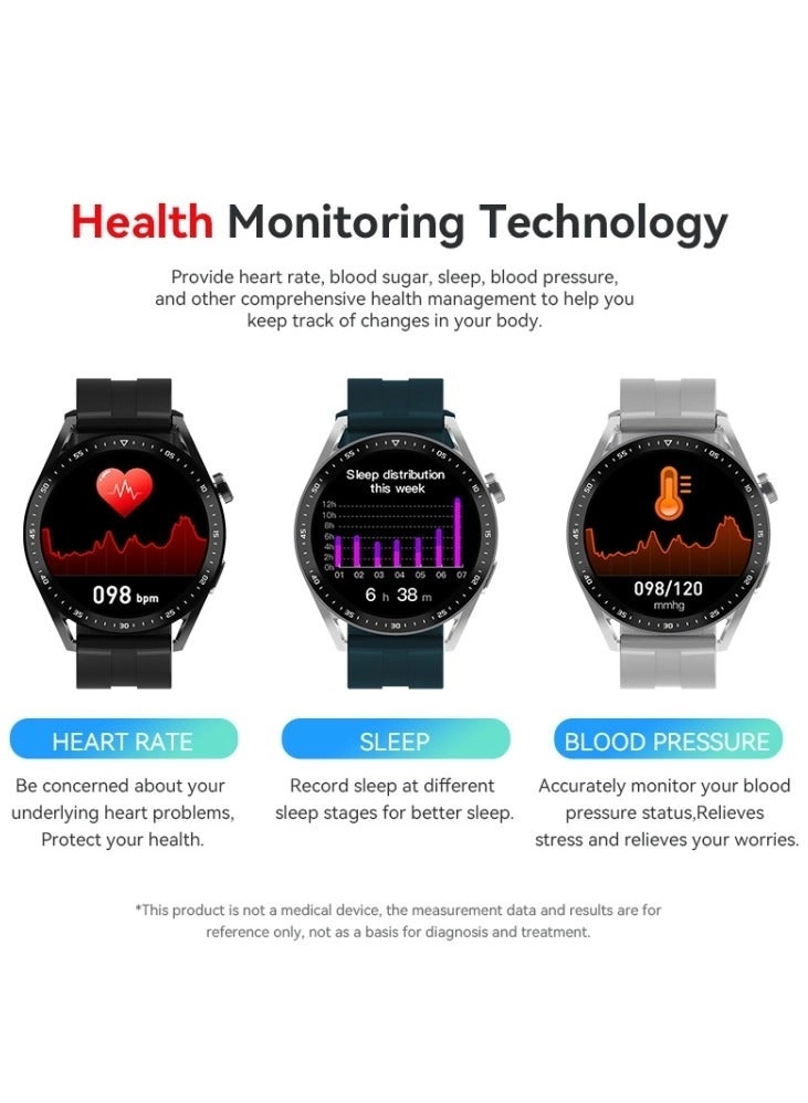 EC33 Pro - 1.48 inch Color Screen Heart Rate Monitoring Blood Pressure Monitoring