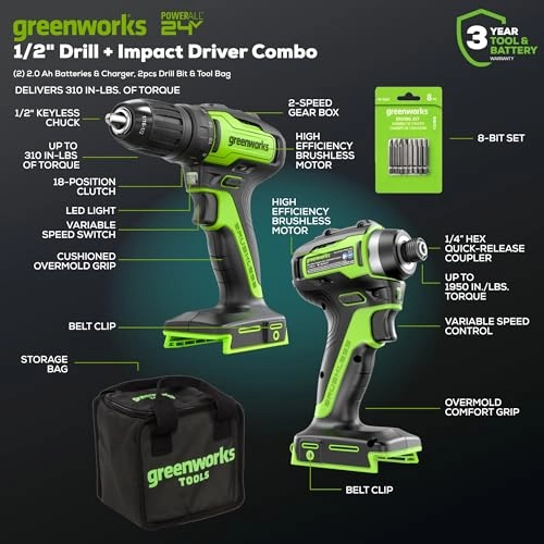 1240 in./lbs Hammer Drill