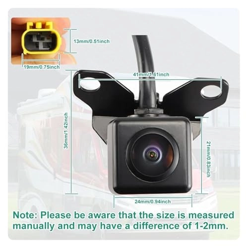 Rear View Camera - Day and Night wire 960*480