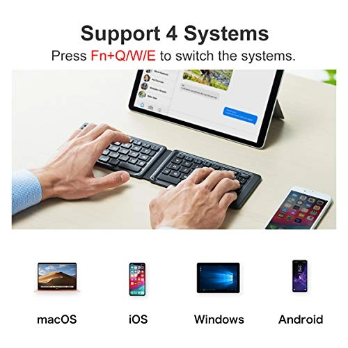 Foldable Bluetooth Keyboard - Multi Functional Wireless