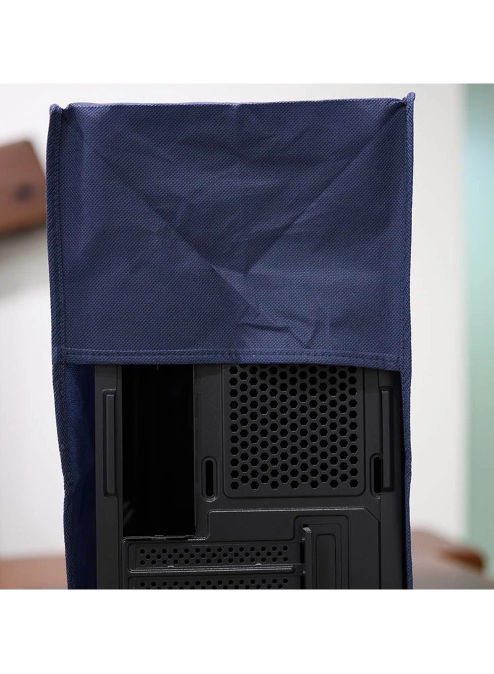 Monitor cover - 24'' Blue + Keyboard cover + CPU Tower cover