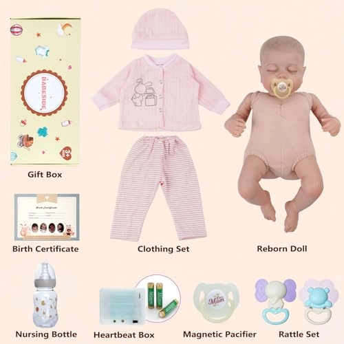 Reborn Baby Doll - 20 inch Heartbeat Ages 3+