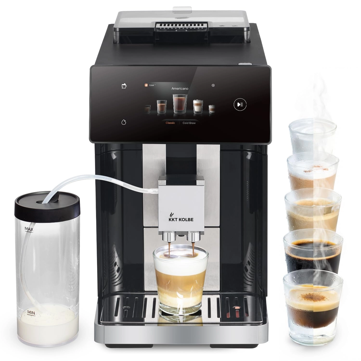 KKT Kolbe Pro - Fully Automatic Milk Container 10 Drinks