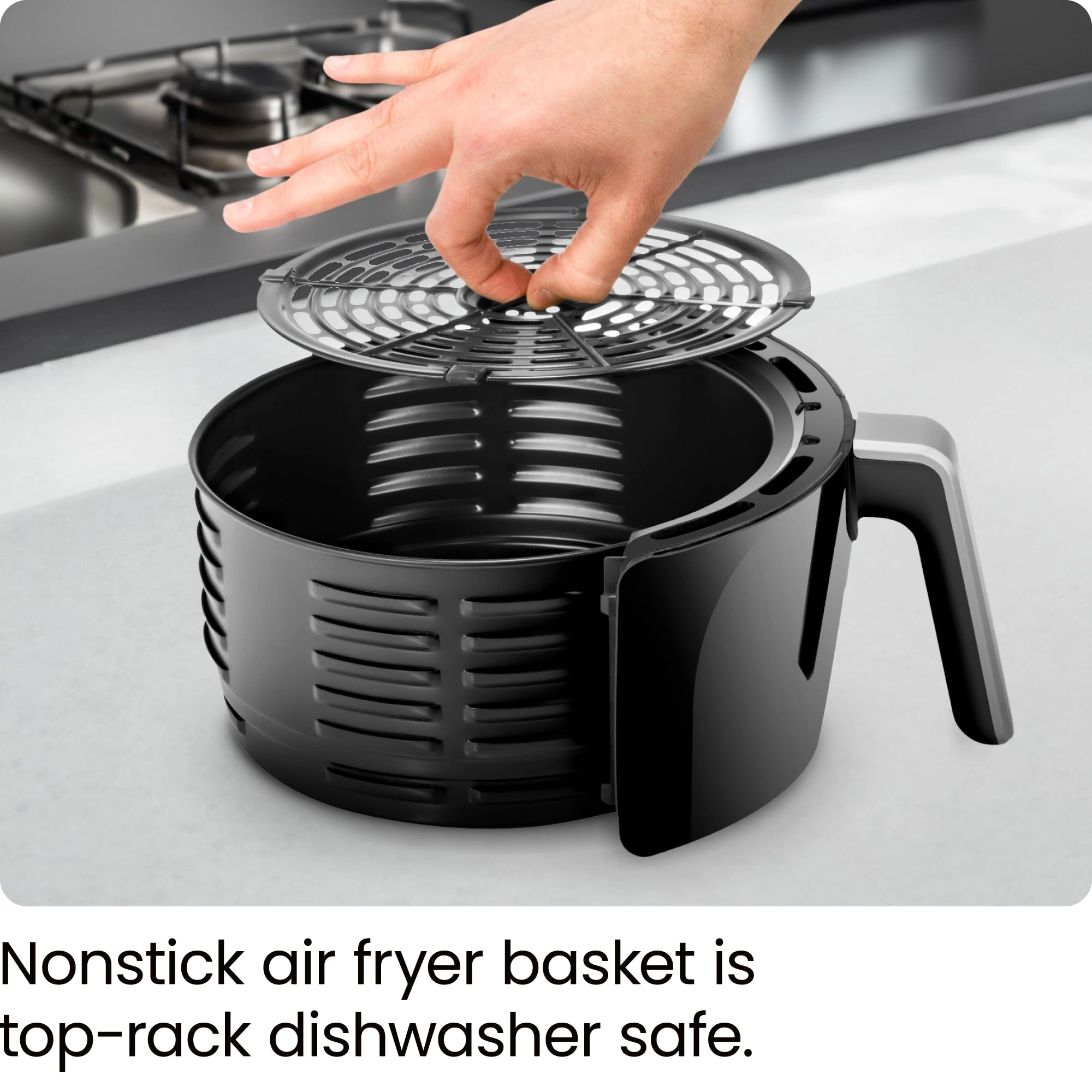 ChefmanTurboFry Touch Easy-View RJ38-4TW-BLK-DS-EU