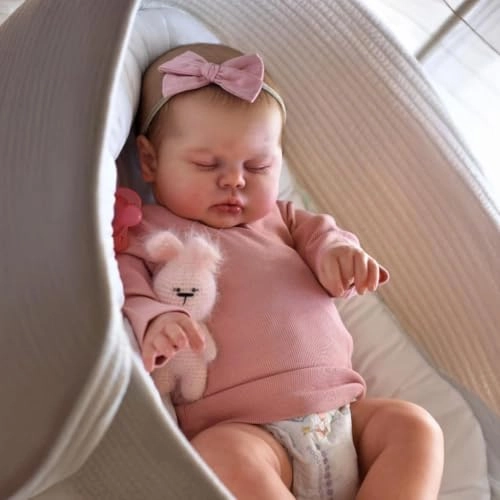 Reborn Baby Doll - 19 Inch Vinyl Cloth Body Ages 3+