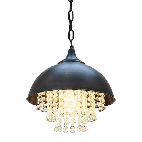 Metal Chandelier - 15"H