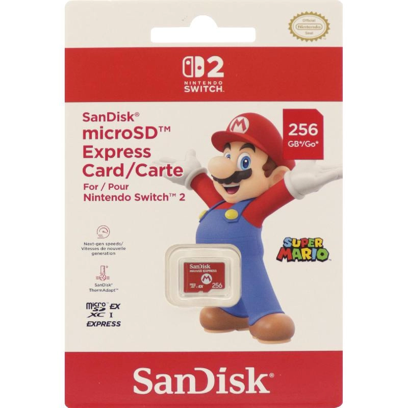 SanDisk Express MicroSDXC - for Nintendo Switch 2