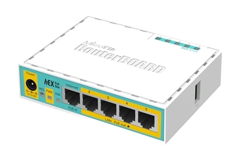 hEX PoE lite RB750UPr2 100Mbps