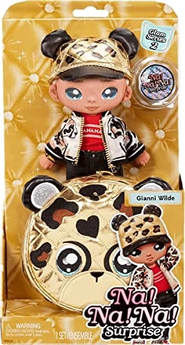 Gianni Wilde 2-in-1 Fashion Doll and Purse - Glam Series 2 Cheetah Boy