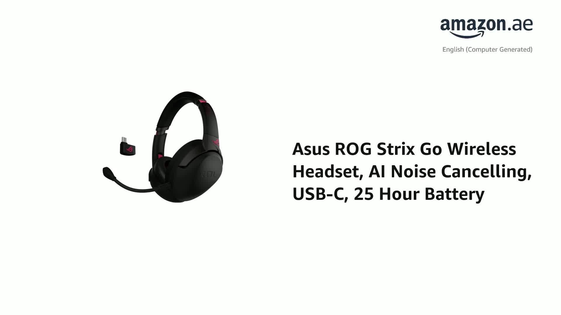 ROG Strix Go 2.4 Wireless Headset