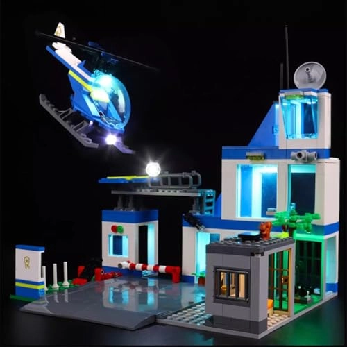 LED Light kit - for Lego 60316 Modern Police Station Battery Powered
