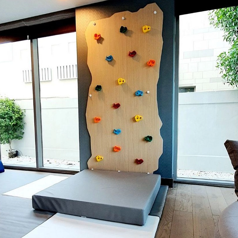 Rock Face Climbing Wall with Monkey Bars - 240 x 120 cm Suitable for 3 to 9 yrs