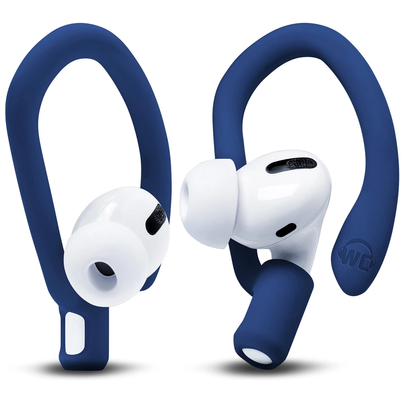 Wicked Cushions HookZ - Ear Hooks for AirPods Pro 1, 2 & AirPods 1, 2 & 3 Two Size Pairs Included Unique Left & Right Hook