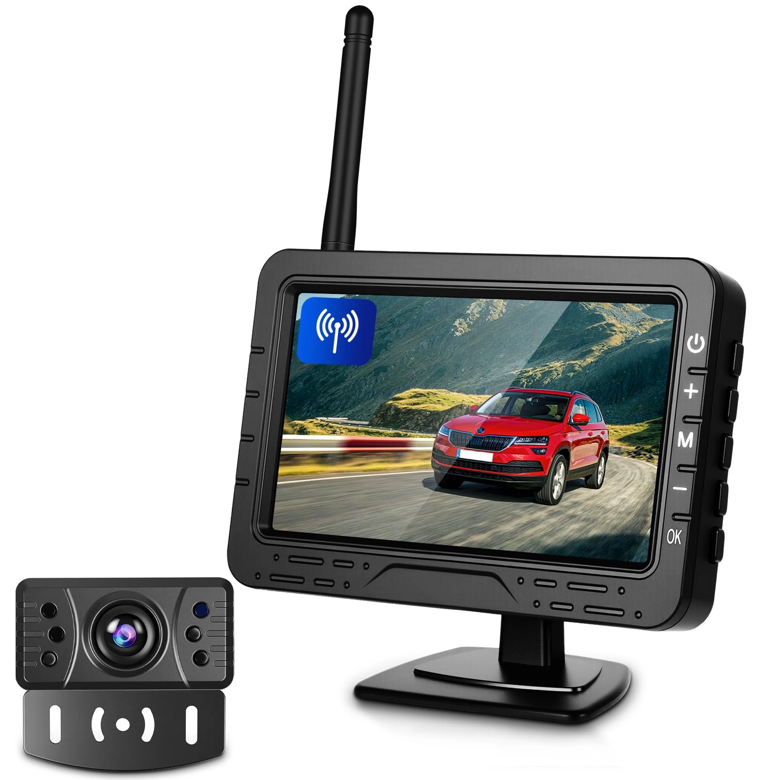VECHTEL Wireless Reversing Camera - Night Vision Wireless 720P