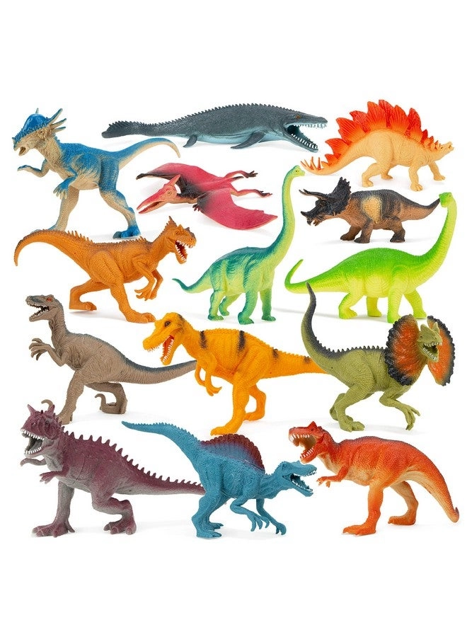 Boley Dinosaur Figures - Educational Booklet 14 pcs
