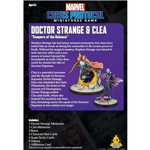 Marvel Crisis Protocol: Doctor Strange & Clea - Miniatures Game