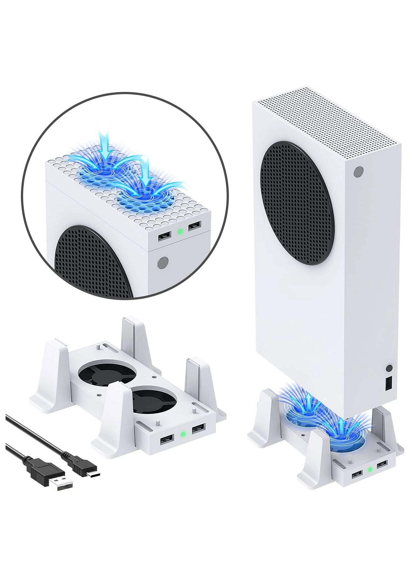 Cooling Fan Mount - Dual