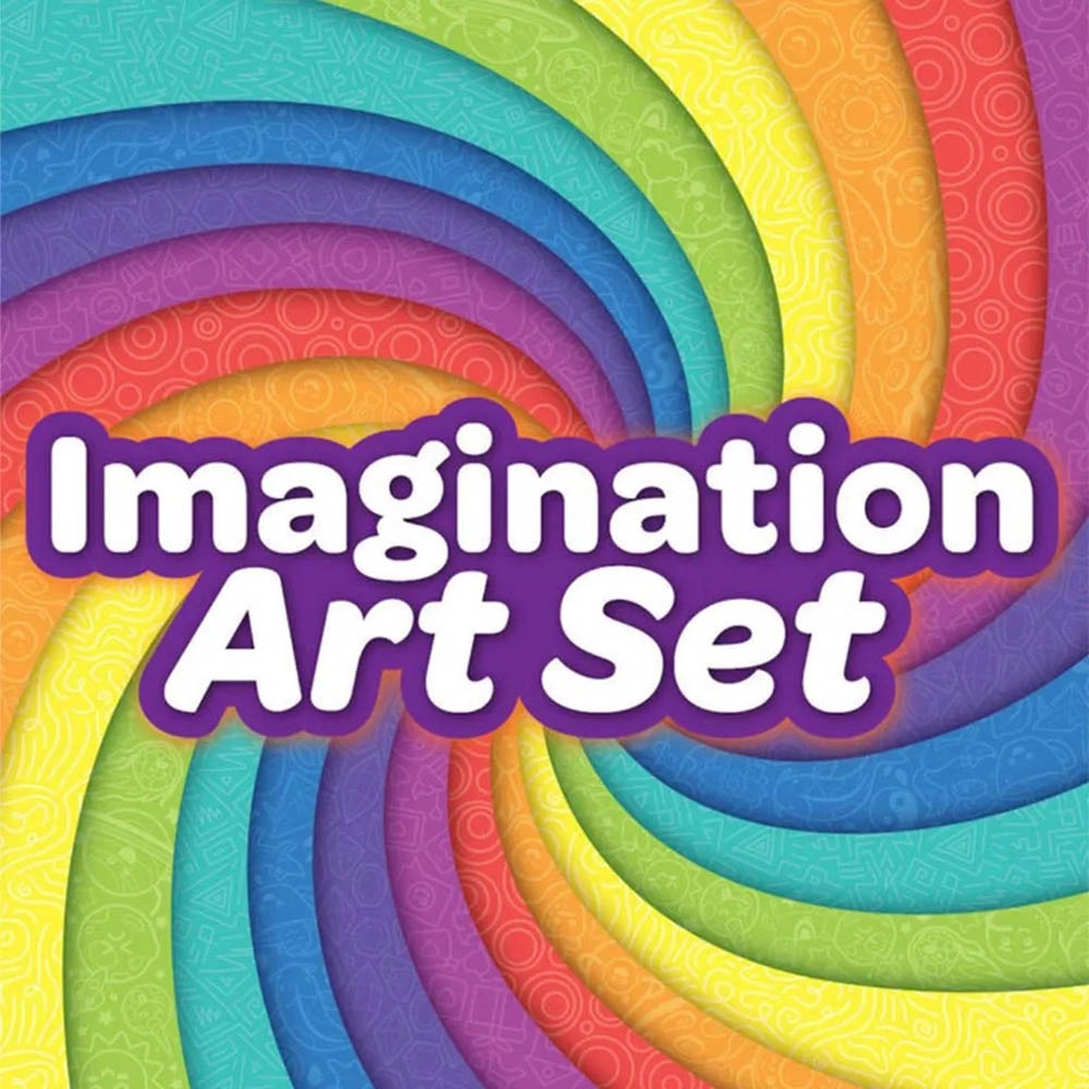 Imagination Art Set - 115 piece(s) 14 Washable Super Tips Markers 15 Short Colored Pencils 14 Washable Pip Squeaks Skinnies Markers 56 Crayons
