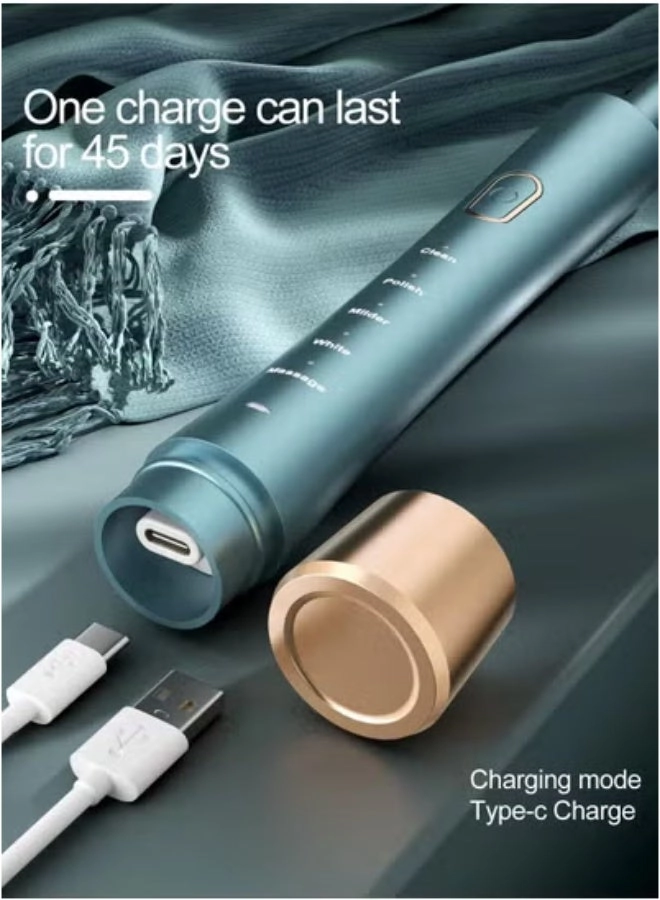 JP-ET-WG - 8 Brush Heads Rechargeable IPX7 Waterproof