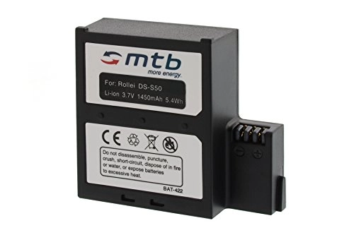 Battery for Rollei Bullet Actioncam 6S WiFi, 7S WiFi - 2 x 3.7 Volts