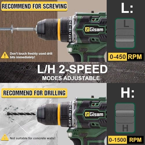 Cordless Drill Driver - 2000mAh