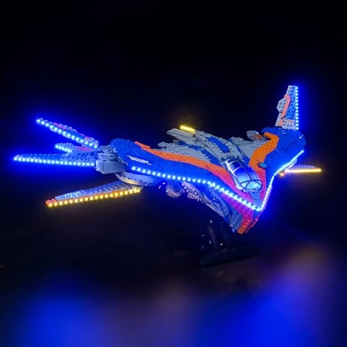 Remote Control Light Kit for LEGO Guardians of The Galaxy The Milano 76286 - Copper