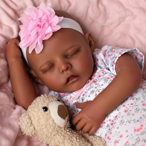 Mia Reborn Baby Doll - 17-Inch Vinyl Ages 3+ Set