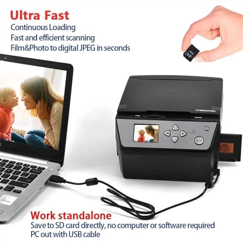 Multifunctional slide scanner - USB