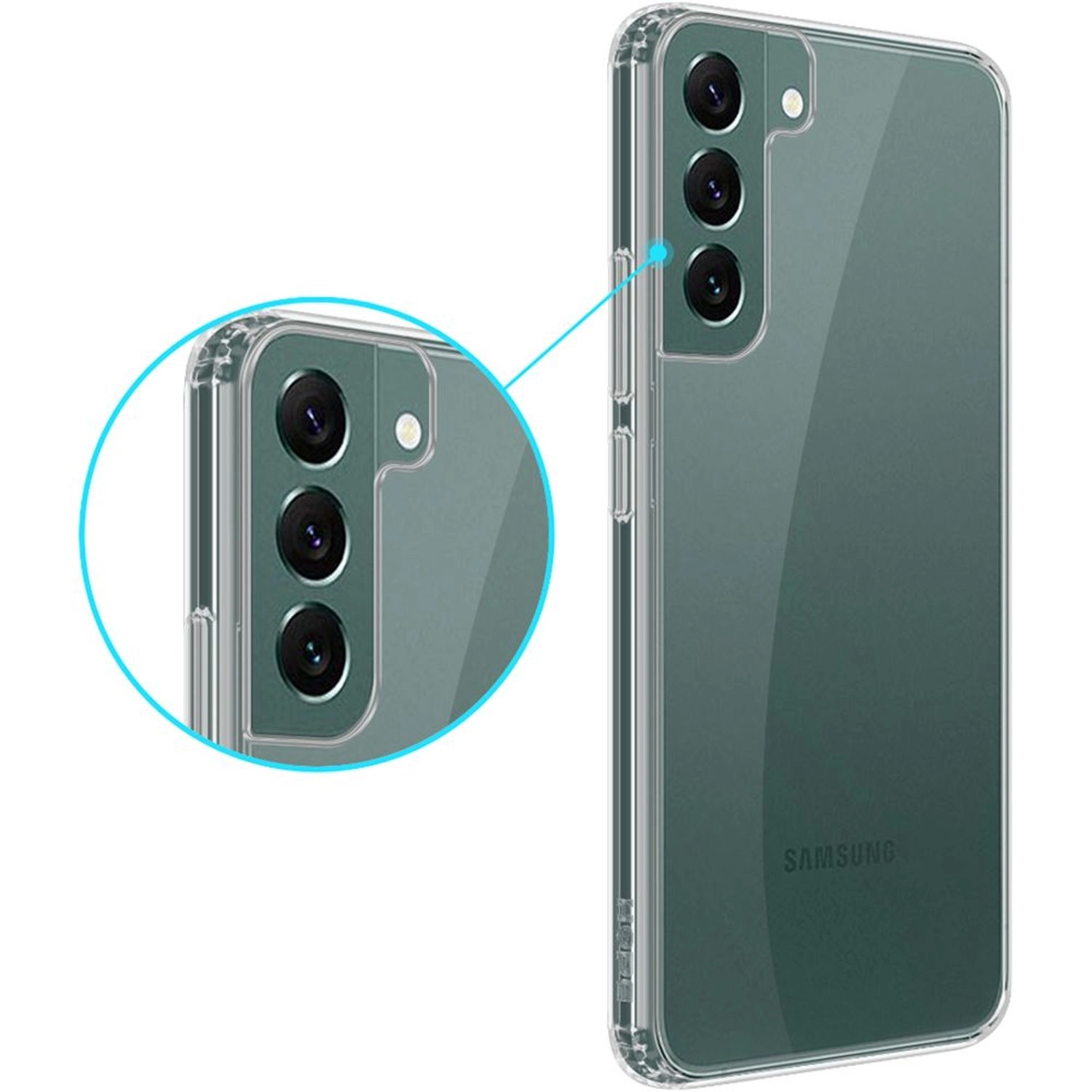 HPSS22PCC Back Case for Samsung Galaxy S22 Plus