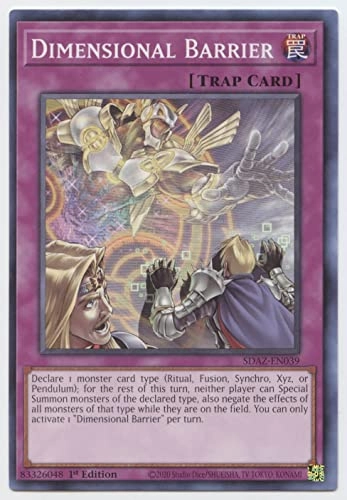 Dimensional Barrier SDAZ-EN039 - English