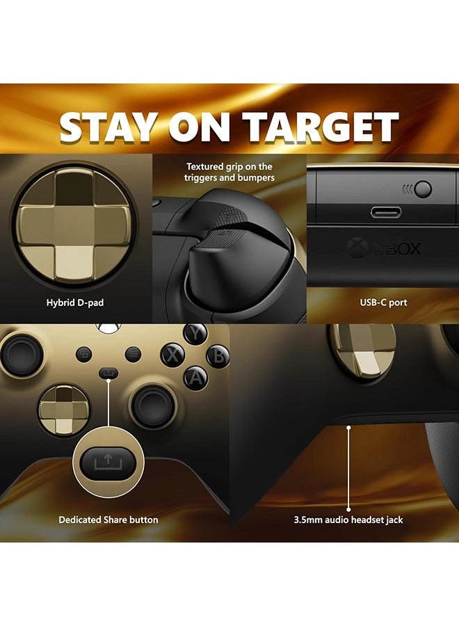 Xbox Series Wireless Controller Gold Shadow SE