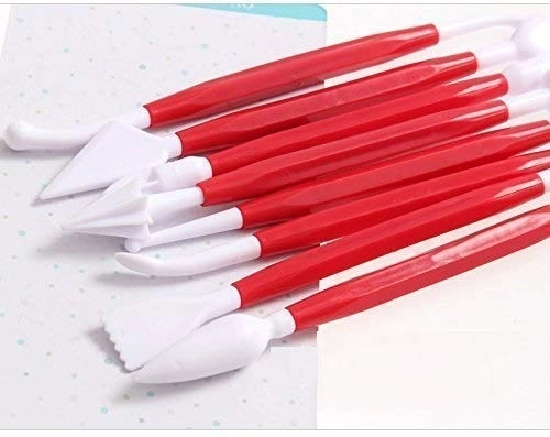 Plastic Carving Double Heads - Plastic 8 Pieces