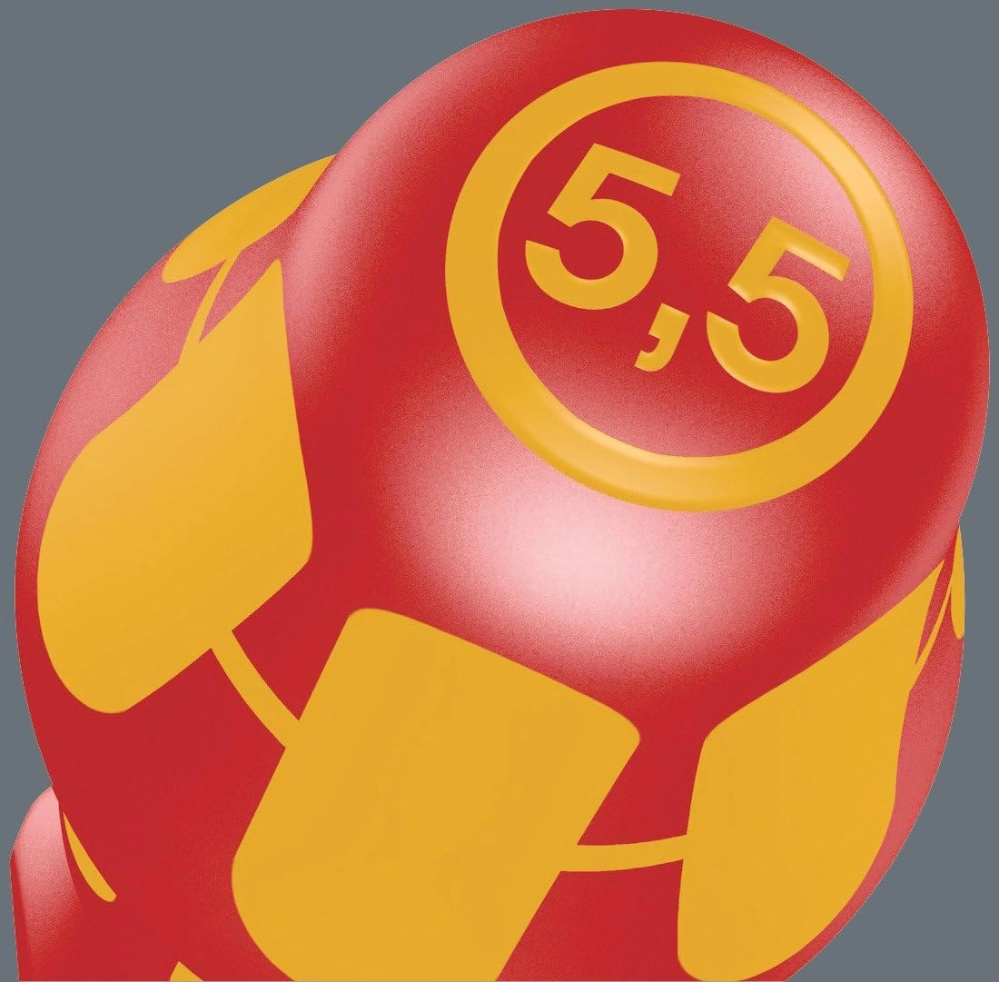 Kraftform Plus Insulated Slotted and Phillips Screwdriver Set (6 Pcs)