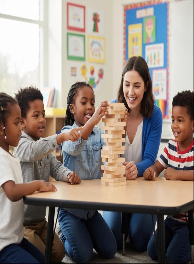 Classic Wooden Number Table Game - 48 pieces