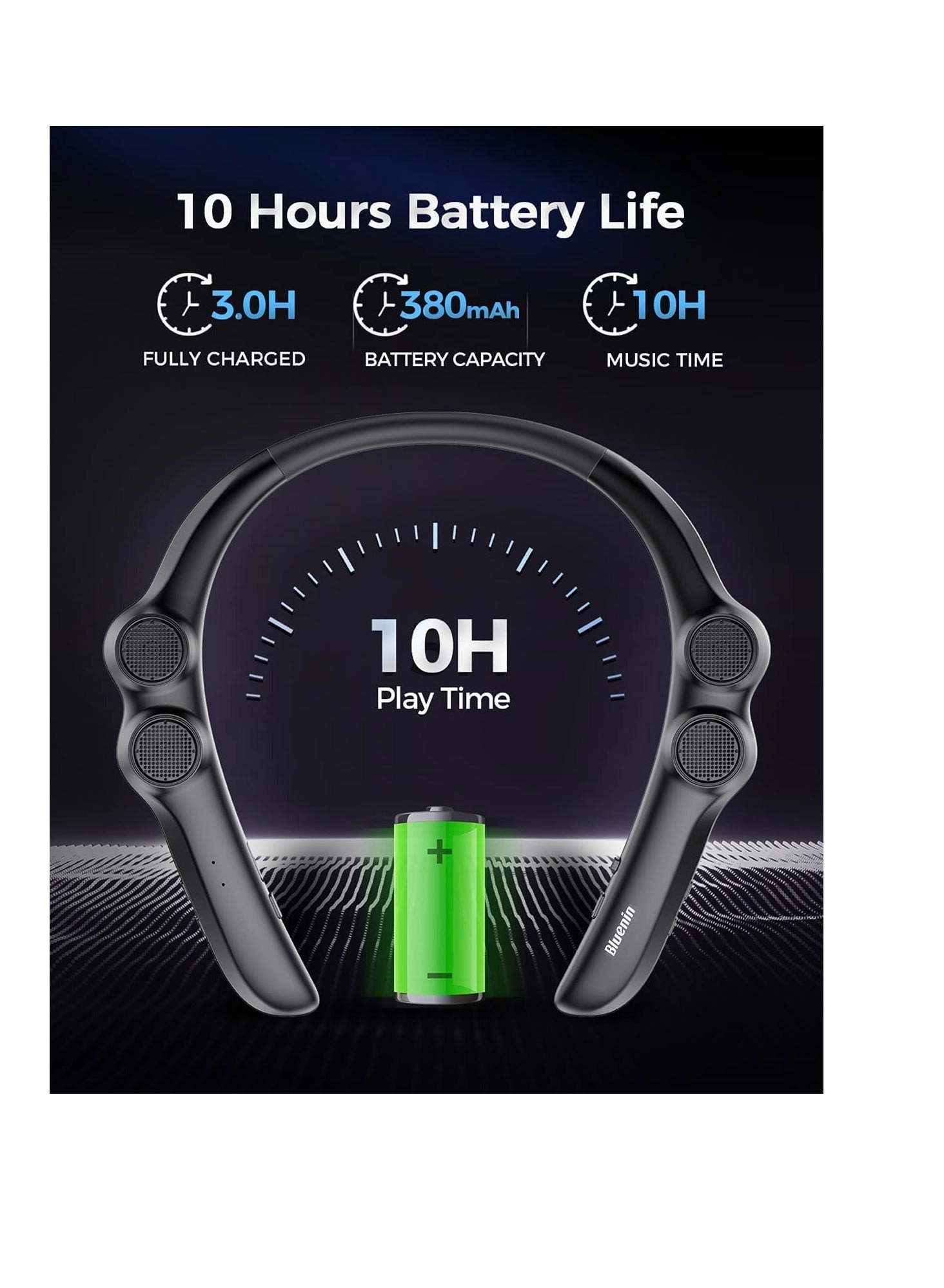 Neckband Bluetooth Speakers