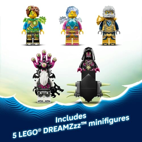 DREAMZzz 2in1 Tiger Shark Tank (71515) - 5 Minifigures