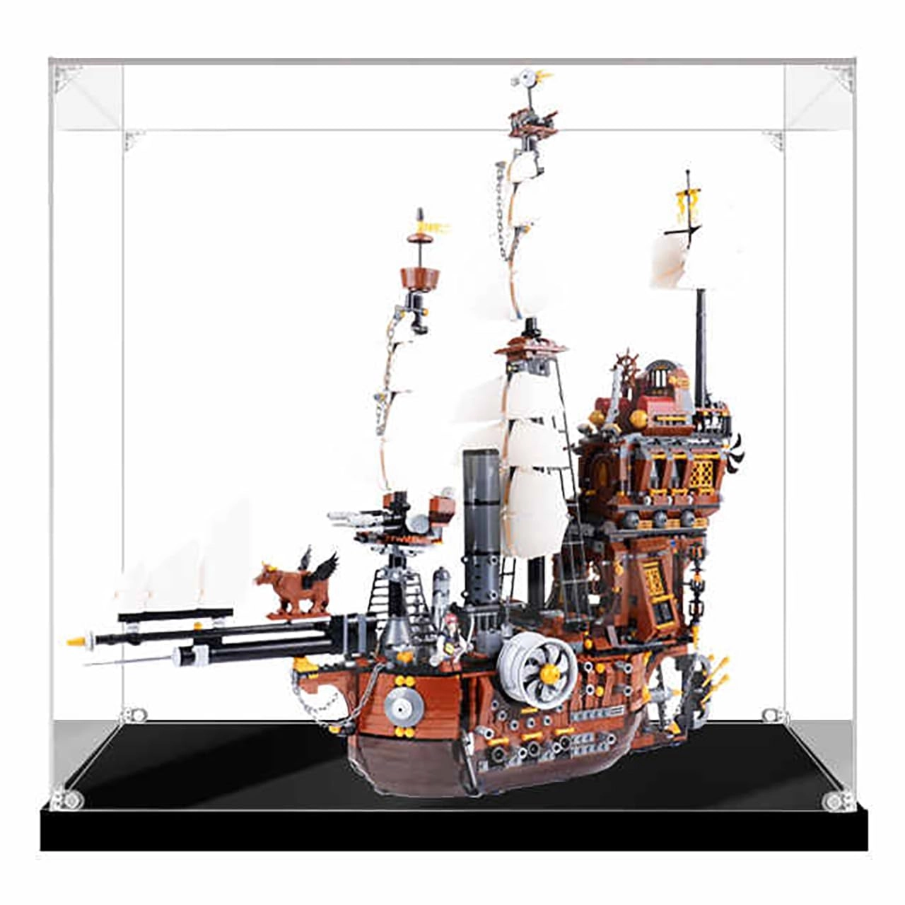 China Acrylic transparent display box - 3mm 64 x 25 x 66 cm