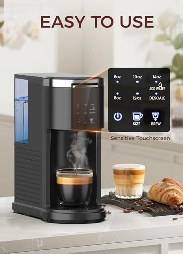 Single Serve - K-Cups & Ground Coffee 40 oz 5 Brew Sizes