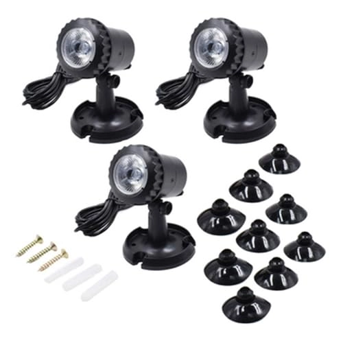 Moreliann6ilp1ucvf-WW - Solar Powered Underwater 2 Light Modes Kit