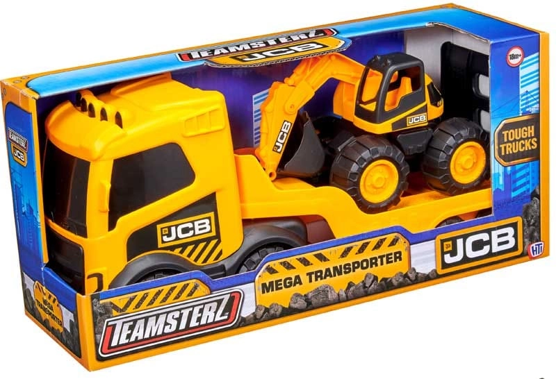 Teamsterz JCB Mega Transporter + Excavator - 7-inch