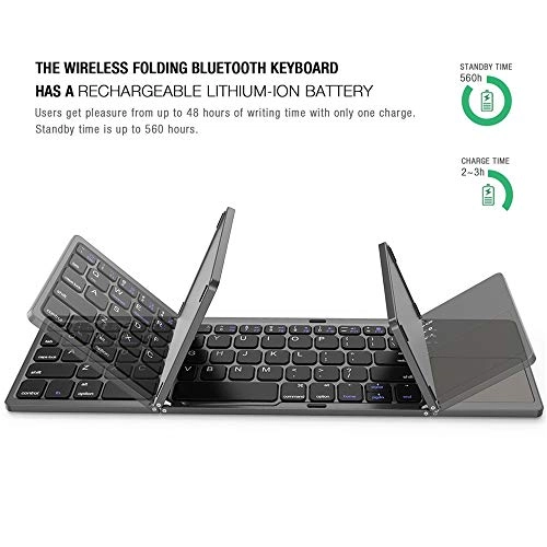 Folding Mini Keyboard - US Wireless