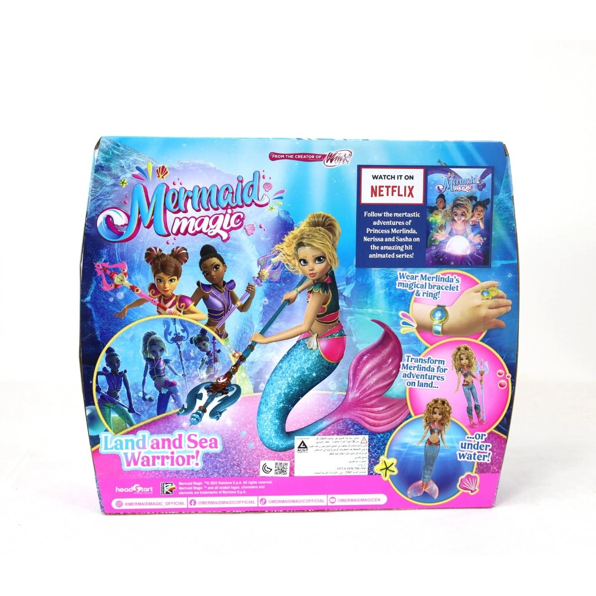 Warrior Transformation - 9 inch Multi Colour Ages 3+