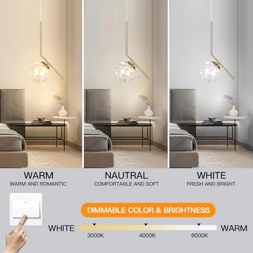 Gypsophila Pendant Light - Max 100cm