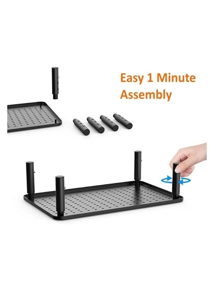 Monitor Stand Riser - 2 Pack 3 Height Adjustable 14.5 in
